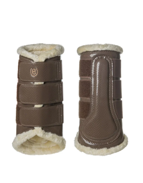 Equestrian Stockholm Brushing Boots Champagne